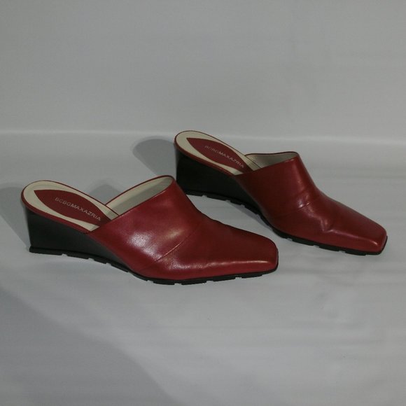 BCBG Maxazria Square Toe Heels Size A27 - Picture 2 of 7